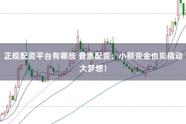 正规配资平台有哪些 普惠配资：小额资金也能撬动大梦想！