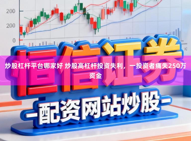 炒股杠杆平台哪家好 炒股高杠杆投资失利,一投资者痛失250万资金